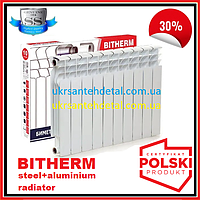 Радиатор биметалл Bitherm 500/80 (Польша) Полный биметалл