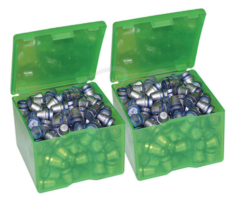Коробка MTM з двох коробок для куль 3.4" x 3.4" x 2.5" ц:зелений