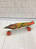Скейт (піні борд) Penny board зі світними колесами арт. 4380, фото 3