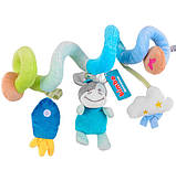 М'яке брязкальце-підвіска на ліжечко або коляску TM Bimbo ГОЛУБА арт. 47838, фото 3