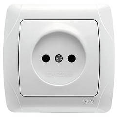 Viko Carmen розетка без заземлення біла