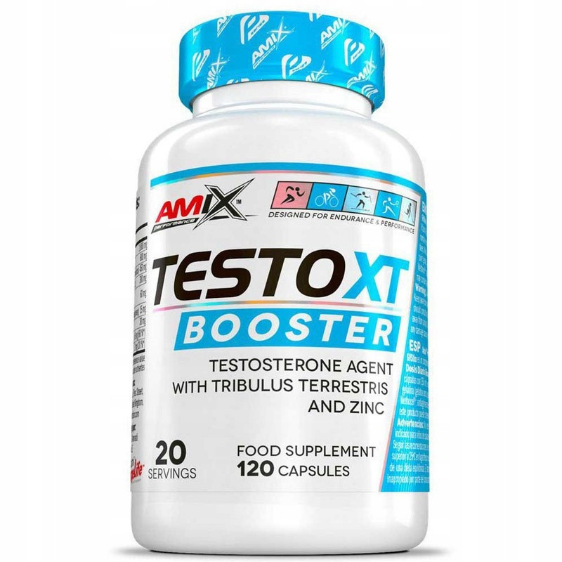 Бустер тестостерона Amix Testo XT Booster 120 капсул