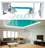 Профіль алюмінієвий для натяжних стель ПФ7205 "Конструктор" Чорний, фото 5