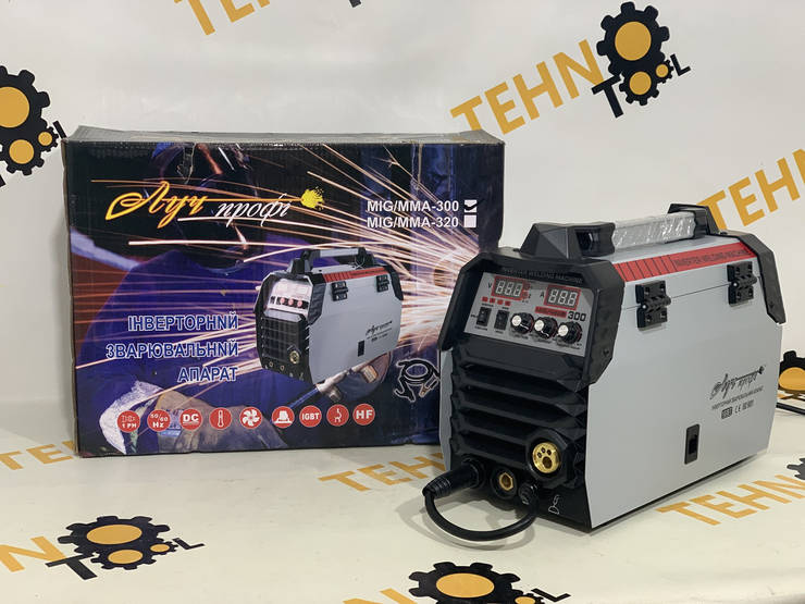 Напівавтомат інверторний Луч-Профі MIG/MMA-300, фото 1