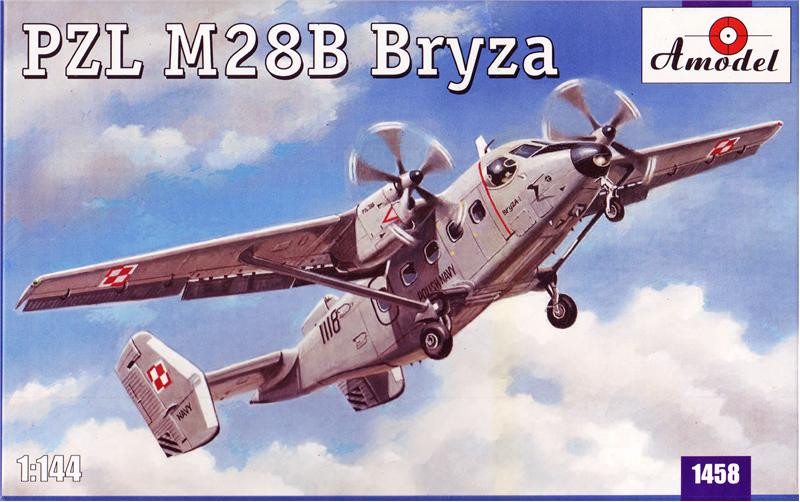 Пластикова модель 1/144 A-model 1458 польський багатоцільовий літак PZL M28B Bryza, фото 1