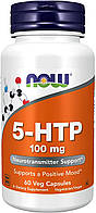 5-HTP 5-гідрокситриптофан Now Foods 100 мг 60 веганських капсул