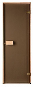 Стеклянная дверь для бани и сауны Saunax Classic (бронза) 70*200 - фото 1 - id-p264772126