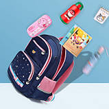 Шкільний рюкзак з пеналом і ортопедичною спинкою, портфель в школу для дівчинки 9-10-11 років (3-4-5 клас), фото 9