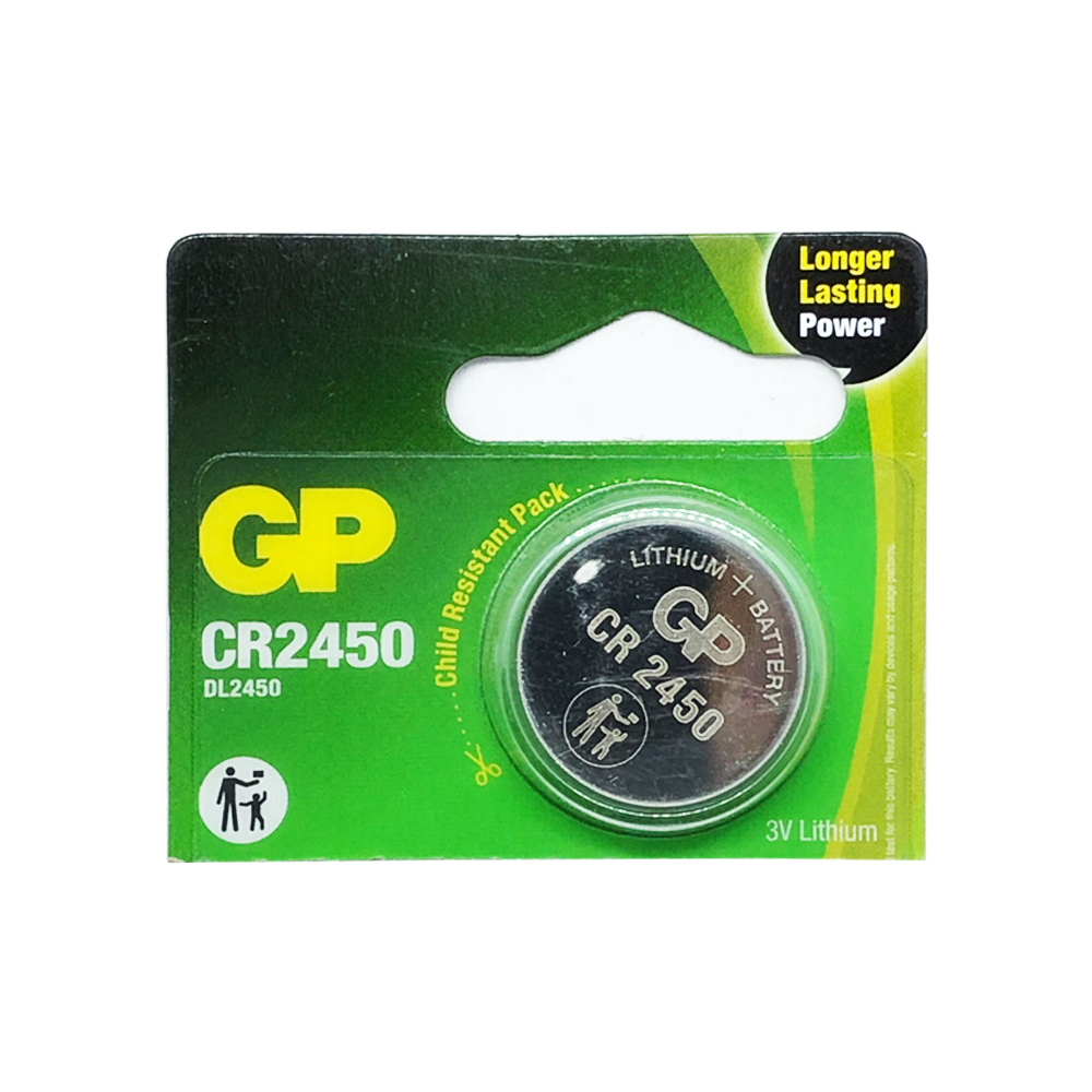 Батарейка CR2450 GP Lithium (3v) 1шт.