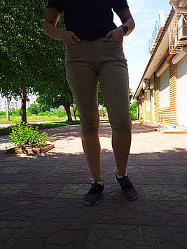 Жіночі джинсові бриджі,4 кишені"Ластівка" Art: 4013-2