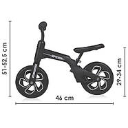 Дитячий бігал Баланс байк Lorelli Spider Black, фото 3