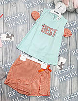 Дитячий літній комплект на дівчинку р 9-24 міс