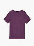 Гладка футболка Колір - темно-бордовий, фото 5