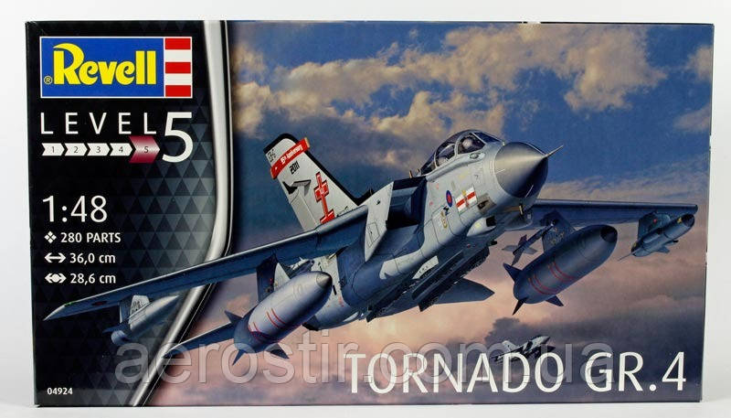 Самолет  'TORNADO GR.4'     1\48     Revell  04924, фото 1