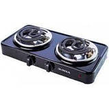 Електроплита "Елна" 200Н вузький тен 2 конфорки, фото 3