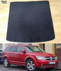 Ворсовий килимок в багажник Dodge Journey '07-20