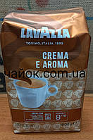 Кава в зернах Лавацца LAVAZZA Crema e Aroma 1 кг зерно