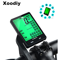 Бездротовий велокомп'ютер із великим екраном Xoodiy HY35. Велосипедний комп'ютер, спідометр на велосипед