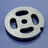 Решітка ковбасна м'ясорубки Kenwood MG510, MG450, MG470, MG480, PRO1600, PRO1400, MG517, MG516, фото 4