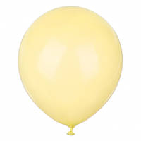 Матові повітряні кульки, жовті, 25 см 10", 98-100 шт.