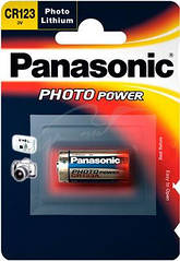 Батарея Panasonic CR 123 BLI 1 LITHIUM