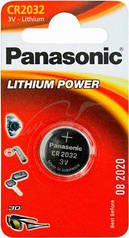 Батарея Panasonic CR 2032 BLI 1 LITHIUM