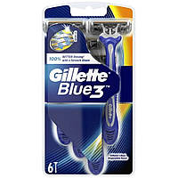 Станок одноразовый Gillette Blue 3 6 шт (7702018020294)