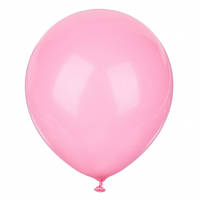 Повітряні кульки рожеві, матові, 25 см 10", 98-100 шт.