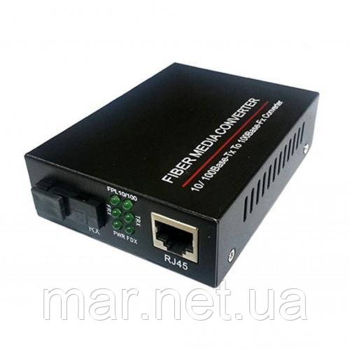 Медиаконвертер FoxGate EC-B-0,1-1SM-1550nm-20, фото 1