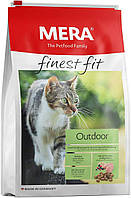 Полноценный сухой корм для активных и гуляющих на улице кошек MERA Finest Fit Outdoor 1,5 кг