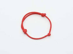 Міцний Браслет на затягуванні Червоний Заготовки під браслети без карабіна Фурнітура для творчості / Міцний Браслет на затягуванні