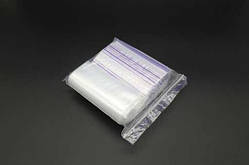 Зіп-Лок пакет для пакування та зберігання дрібних деталей 10х12 см. із замком zip-lock 100 шт/уп. Пакет струна / Зіп-Лок пакет для