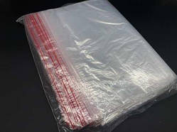 Пакет струна для пакування та зберігання дрібних деталей 30х40см. із замком zip-lock 95 шт/уп. Гріппер пакет / Пакет струна для