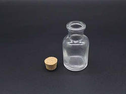 Скляні пляшечки. 68х38мм / 36мл / Скляні пляшечки. 68х38мм / 36мл