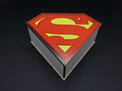 Подарункова скринька. SUPERMAN. 22х18х9см / Подарункова скринька. SUPERMAN. 22х18х9см, фото 1