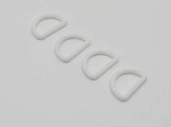 Півкільце. Пластик. 26х17мм. Під стрічку 20мм / Півкільце. Пластик. 26х17мм. Під стрічку 20мм