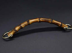 Фермуар із бамбуку. Колір "темне дерево". 17см / Фермуар із бамбуку. Колір "темне дерево". 17см