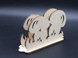 Серветниця для декупажу. 13х10см / Серветниця для декупажу. 13х10см