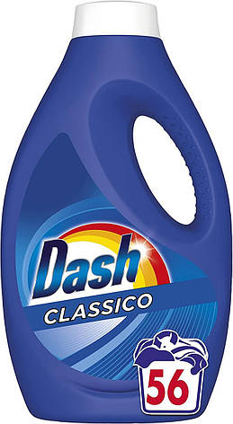 Гель для прання DASH CLASSIC 25 прань ОРИГІНАЛ ІТАЛІЯ 1250 мл, фото 2