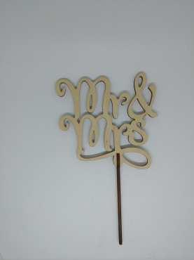 Топер Mr&Mrs. 21*12см. 5шт/уп. / Топер Mr&Mrs. 21*12см. 5шт/уп.