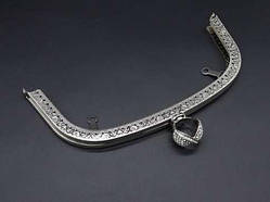 Фермуар. Колір "срібло". 21см. / Фермуар. Колір "срібло". 21см.