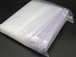 Пакет струна для пакування та зберігання дрібних деталей 16х25 із замком-застібкою zip-lock 100 шт/уп Пакет Гріппер / Пакет струна