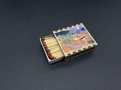 Сірники з друком. 6,7х6см / Сірники з друком. 6,7х6см