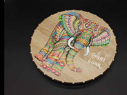 Кругла прихована скарбничка на стіну. 30см / Кругла прихована скарбничка на стіну. 30см