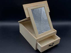 Комод-органайзер для розпису. Дзеркало. 19,5х15х8,5см / Комод-органайзер для розпису. Дзеркало. 19,5х15х8,5см