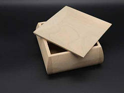 Скринька під різьбу. 15х15х7см. Без фурнітури. Бук. / Скринька під різьбу. 15х15х7см. Без фурнітури. Бук.