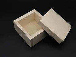 Скринька. Куфр. 11х11х8.5см. Без фурнітури. Бук. / Скринька. Куфр. 11х11х8.5см. Без фурнітури. Бук.