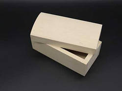 Скринька-заготовка. Куфр. 8х16х9см. Без фурнітури. / Скринька-заготовка. Куфр. 8х16х9см. Без фурнітури.