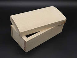 Скринька-заготовка з дерева. Куфр. 21х11х9см. Без фурнітури. / Скринька-заготовка з дерева. Куфр. 21х11х9см. Без фурнітури.