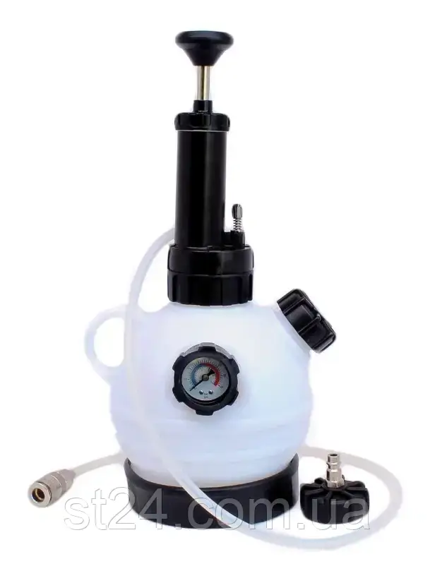 Встановлення для заміни гальмівної рідини з ручним насосом (2 L, 0-5 bar) ASTA A-2LBFB, фото 1